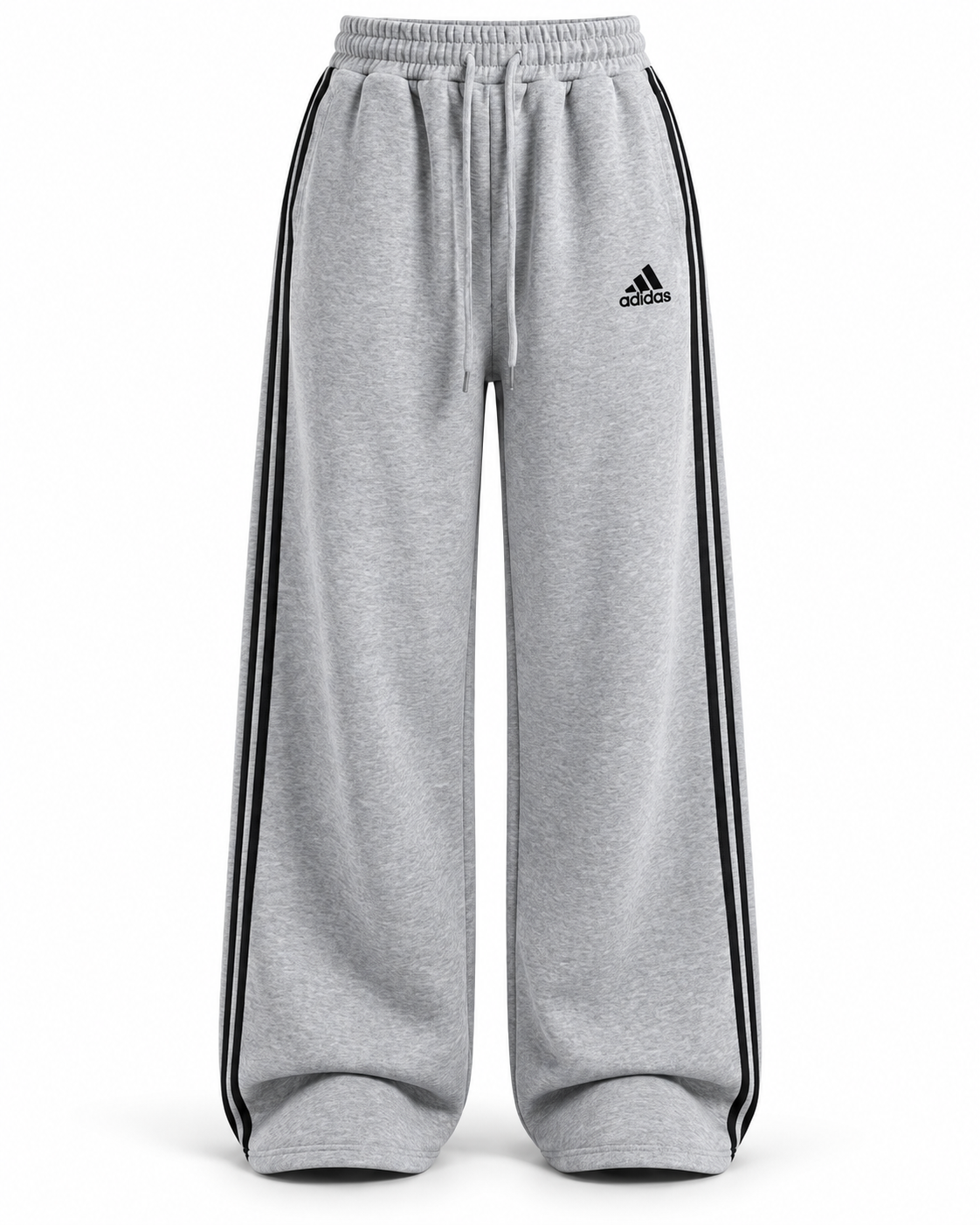 Adidas 3 line PANTS - Wide leg Pants