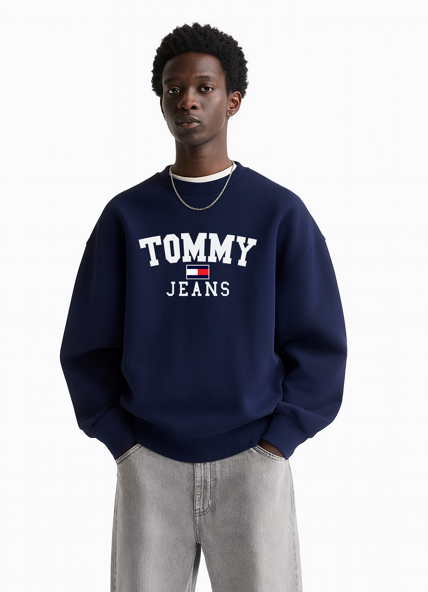 Tommy Jeans Round- Relaxed Fit Printed