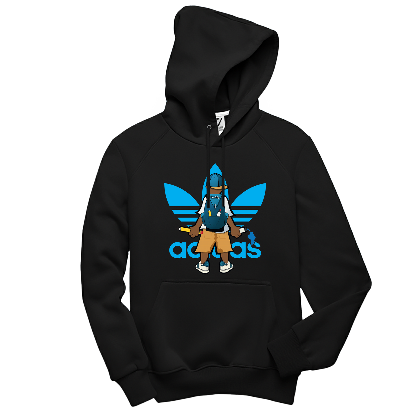 Adidas Blue - Basic Printed