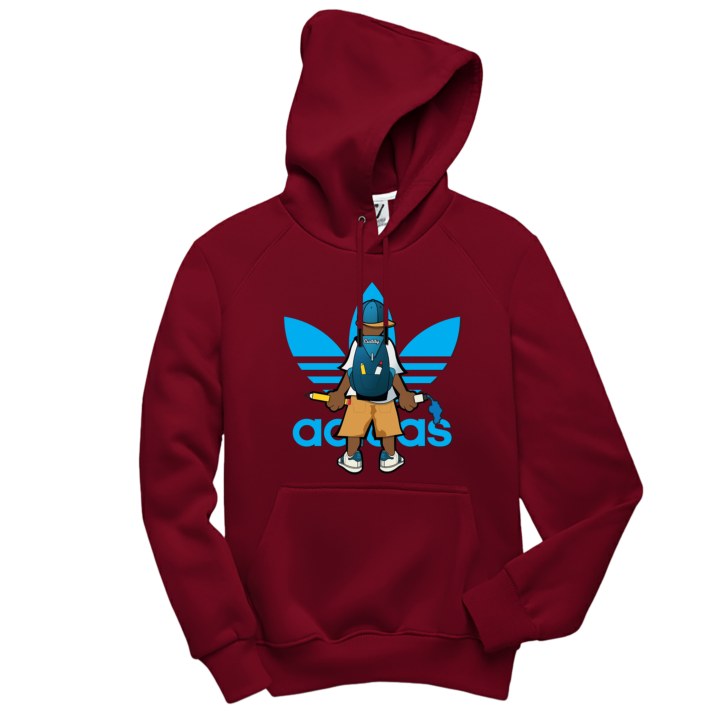 Adidas Blue - Basic Printed