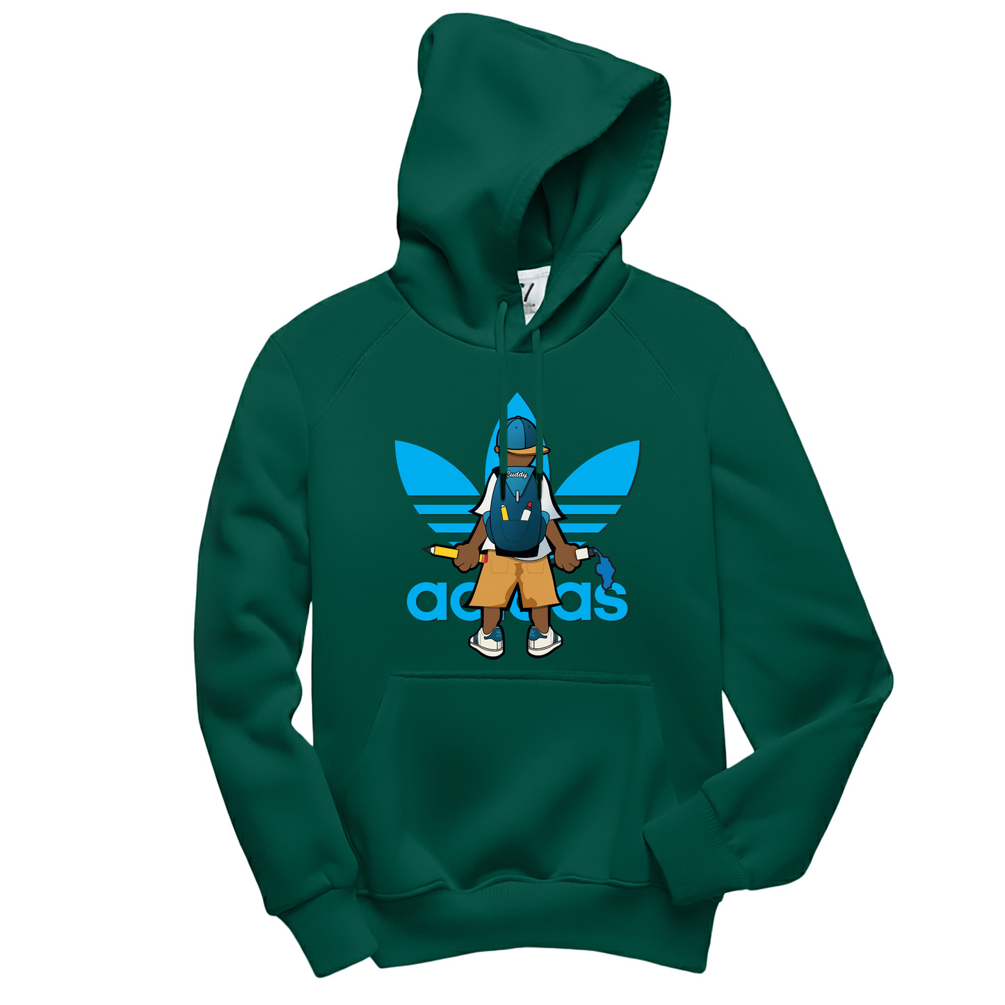 Adidas Blue - Basic Printed