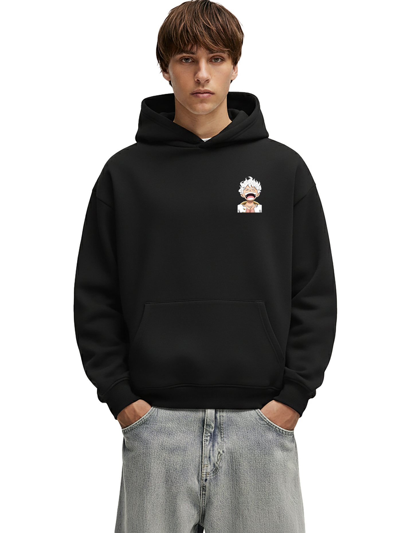 One Piece Hoodie - Oversize Printed