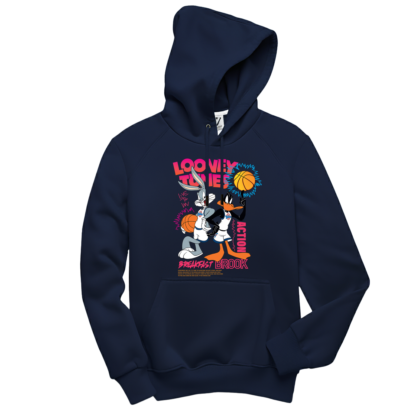 Looney Tunes Hoodie - Basic Printed