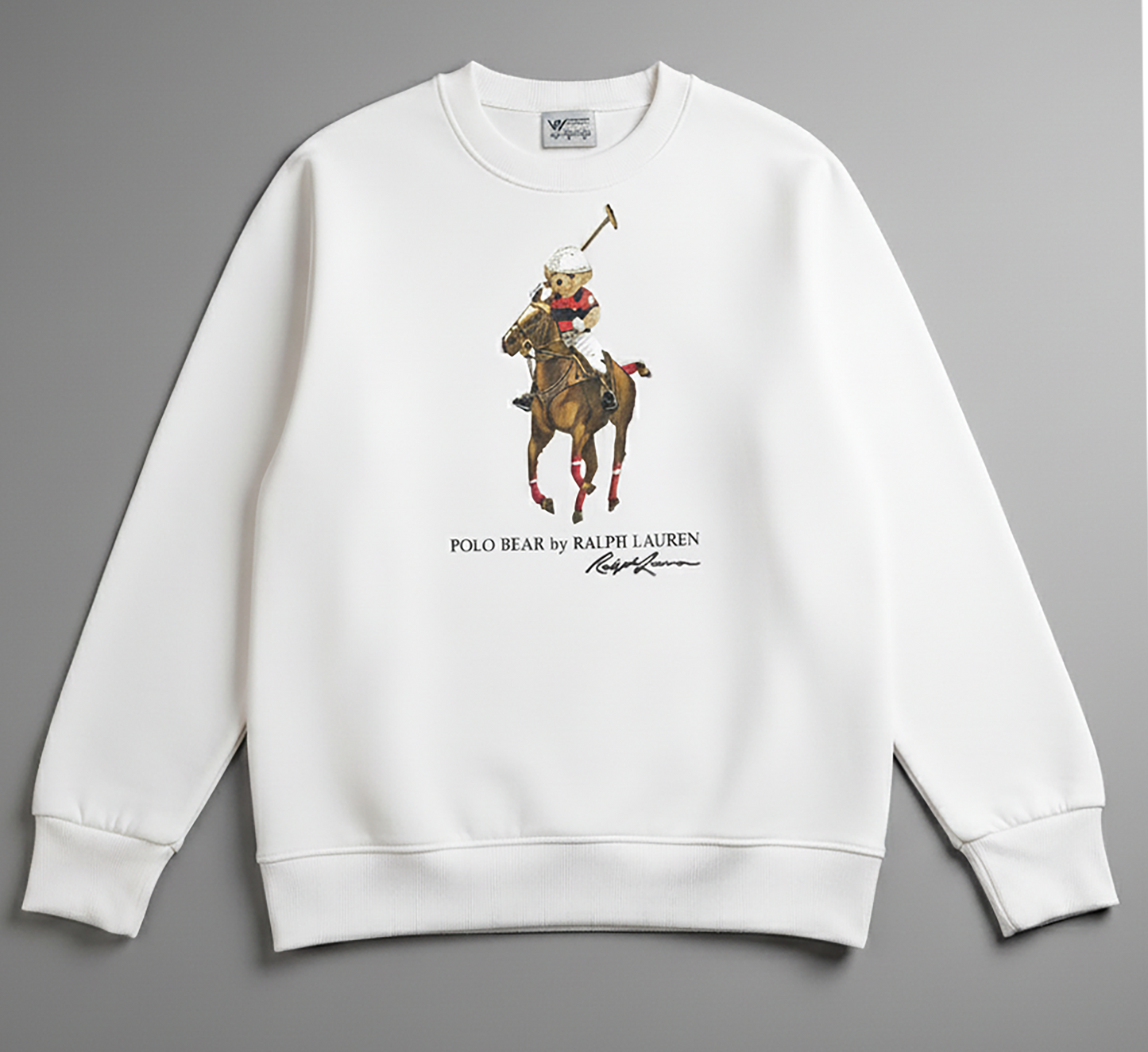 Polo Bear(H) Round- Oversize Printed