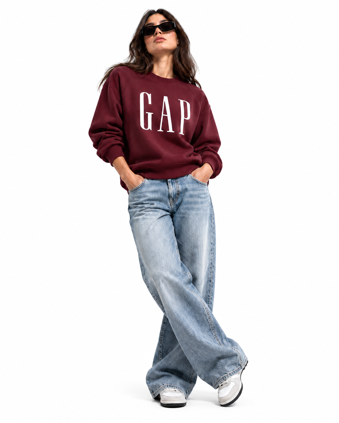 GAP basic  Round- Relaxed Fit Printed