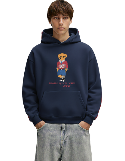 POLO Bear Hoodie unisex -Oversize Embroidered