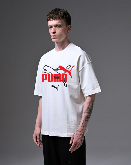 Over SIze T-SHIRT  ESS Puma Logo