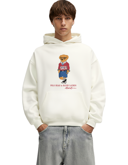 POLO Bear Hoodie unisex -Oversize Embroidered