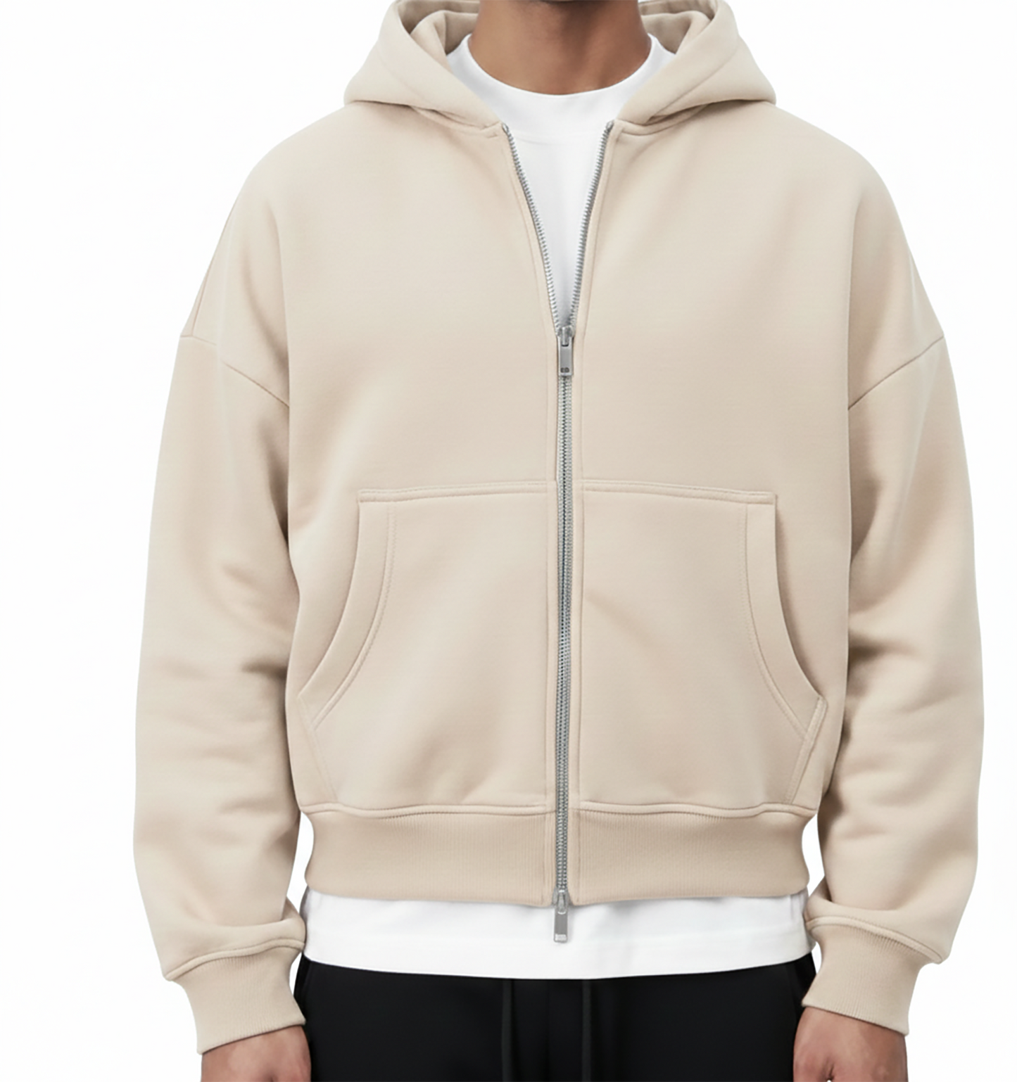 Sweater ZipUp - Boxy Fit