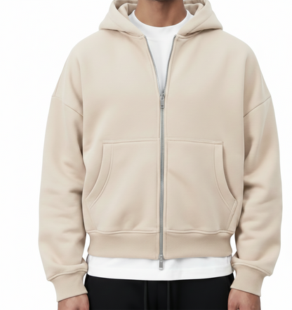 Sweater ZipUp - Boxy Fit