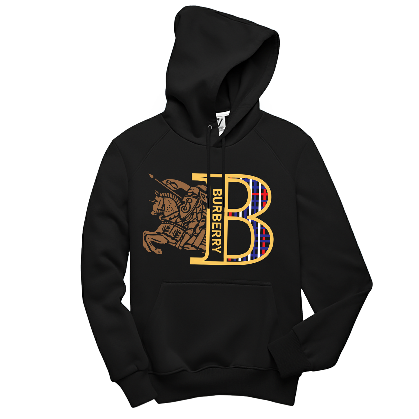 Burberry Hoodie - Basic Printed