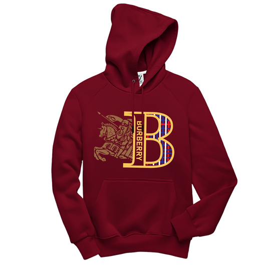 Burberry Hoodie - Basic Printed