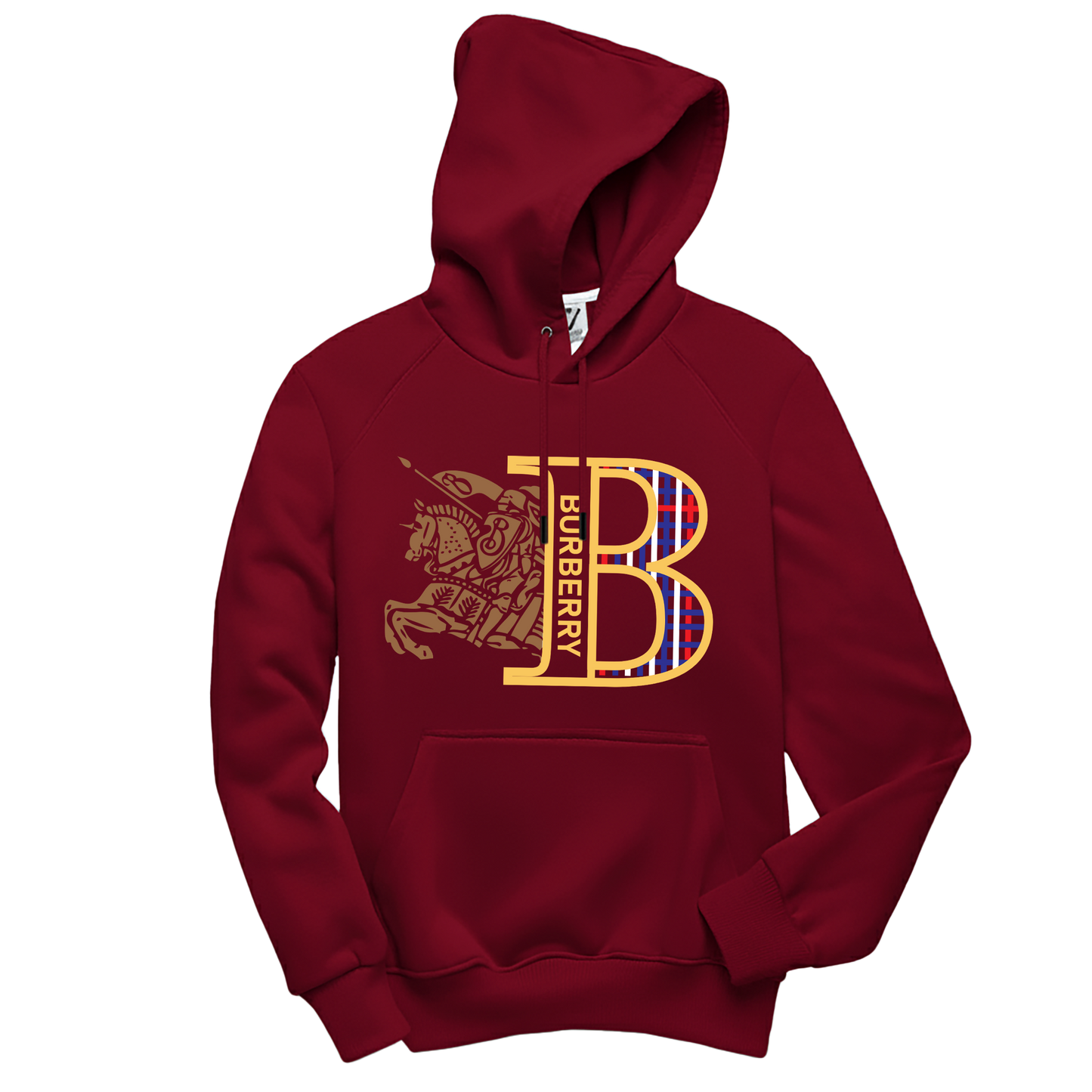 Burberry Hoodie - Basic Printed