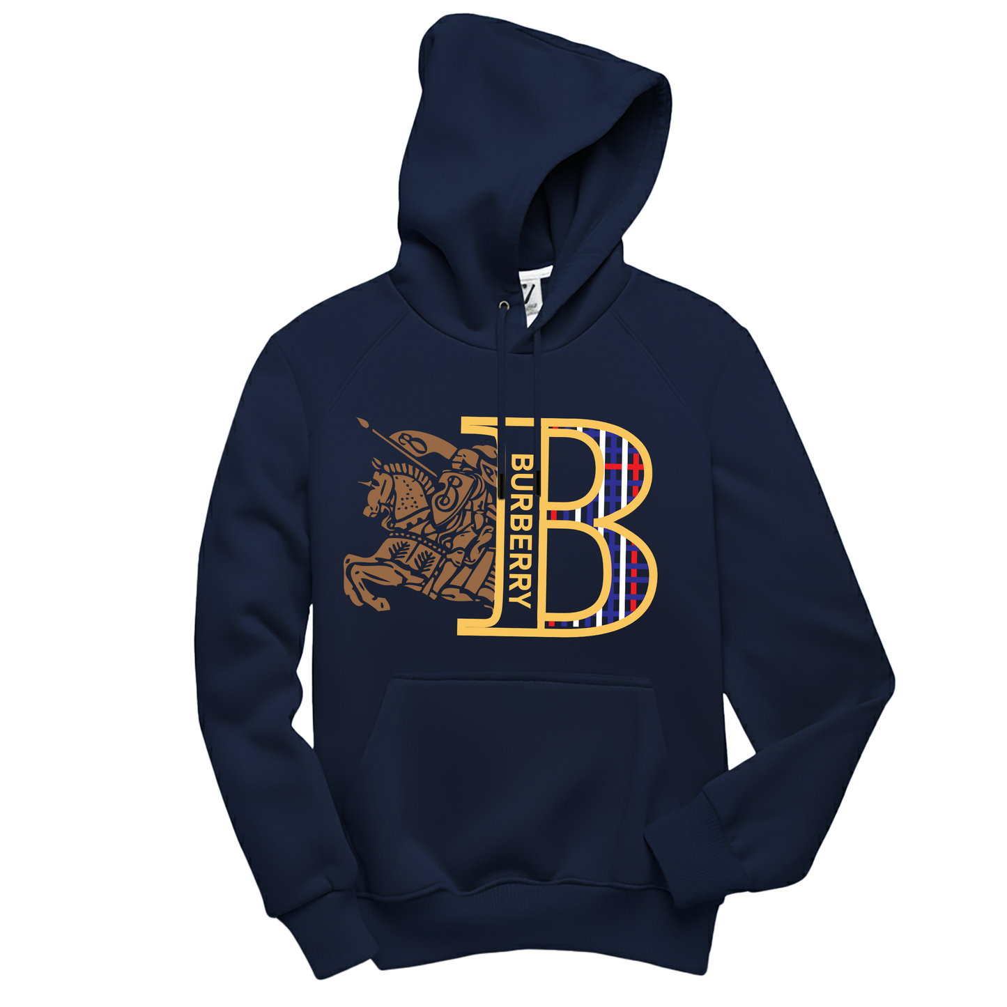 Burberry Hoodie - Basic Printed