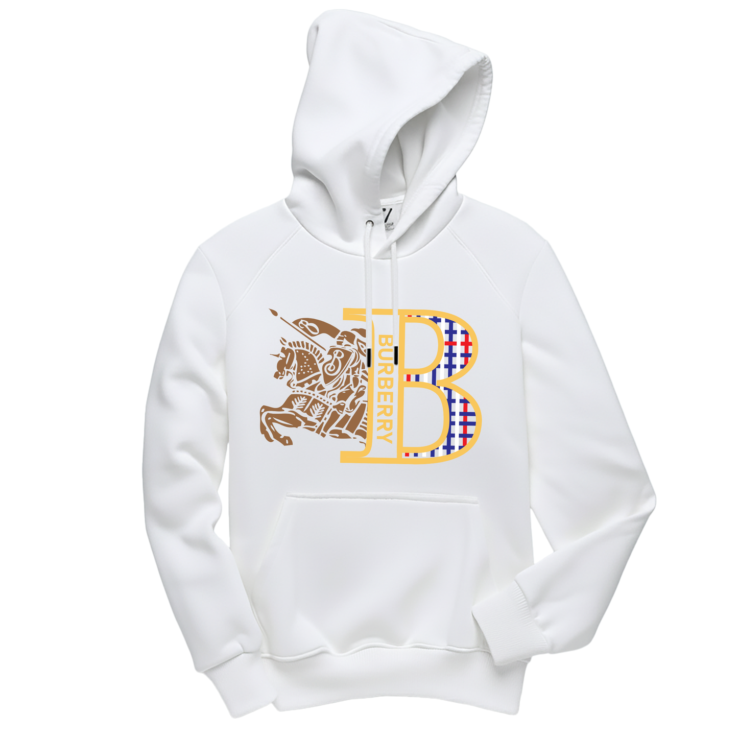 Burberry Hoodie - Basic Printed