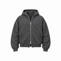 Sweater ZipUp - Boxy Fit Iron Grey