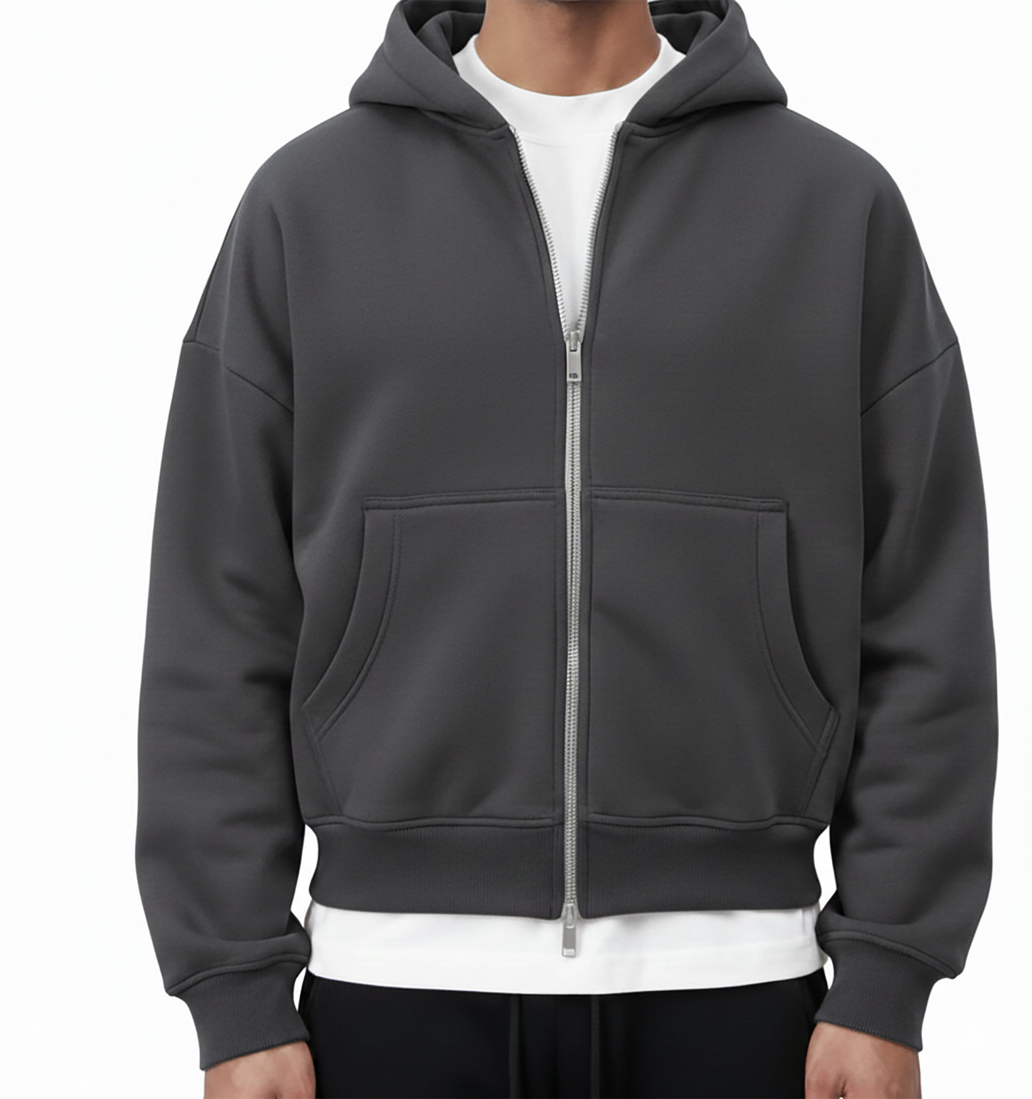 Sweater ZipUp - Boxy Fit