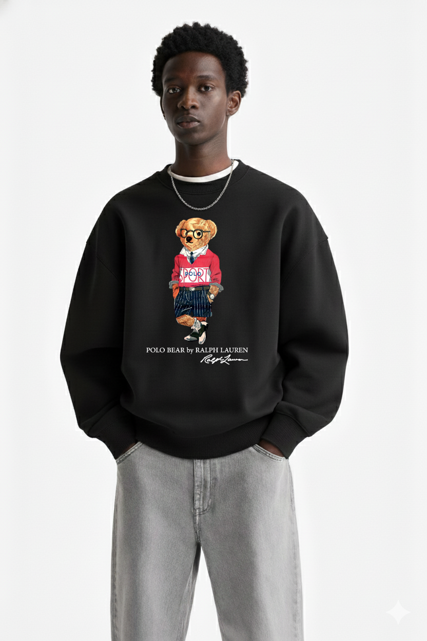 POLO BEAR Round- Relaxed Fit Printed