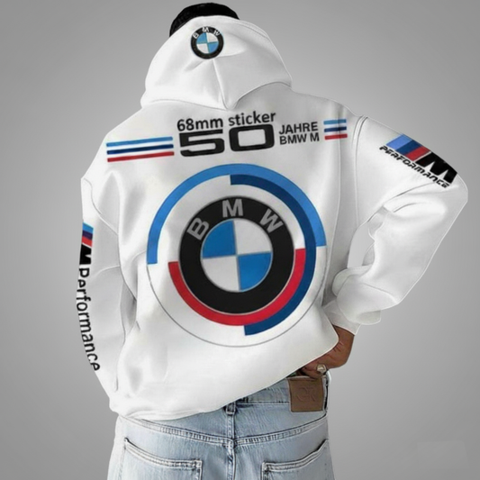 BMW 50 Hoodie - Oversize Printed