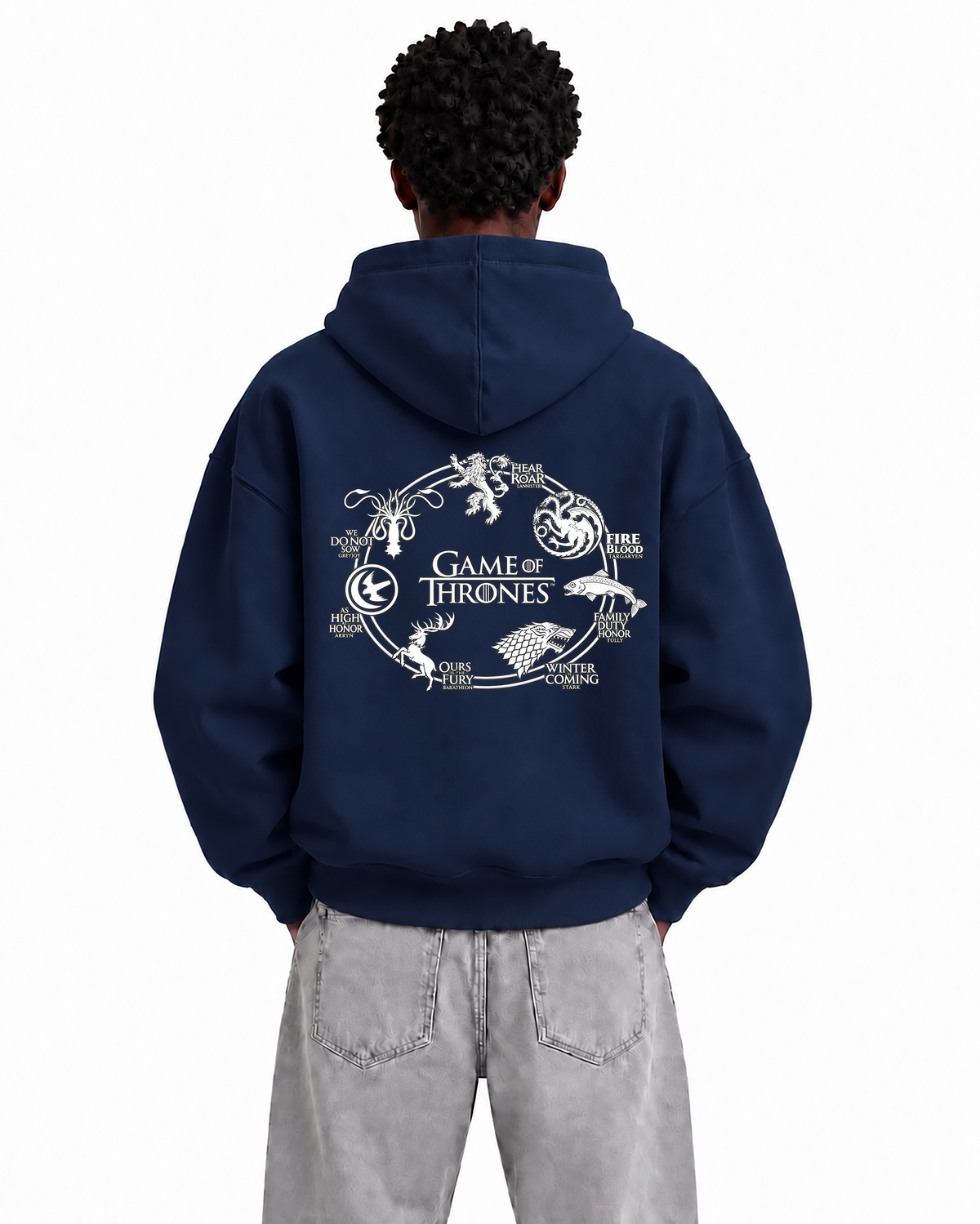 GAME OF THRONES -OVERSIZE HOODIE