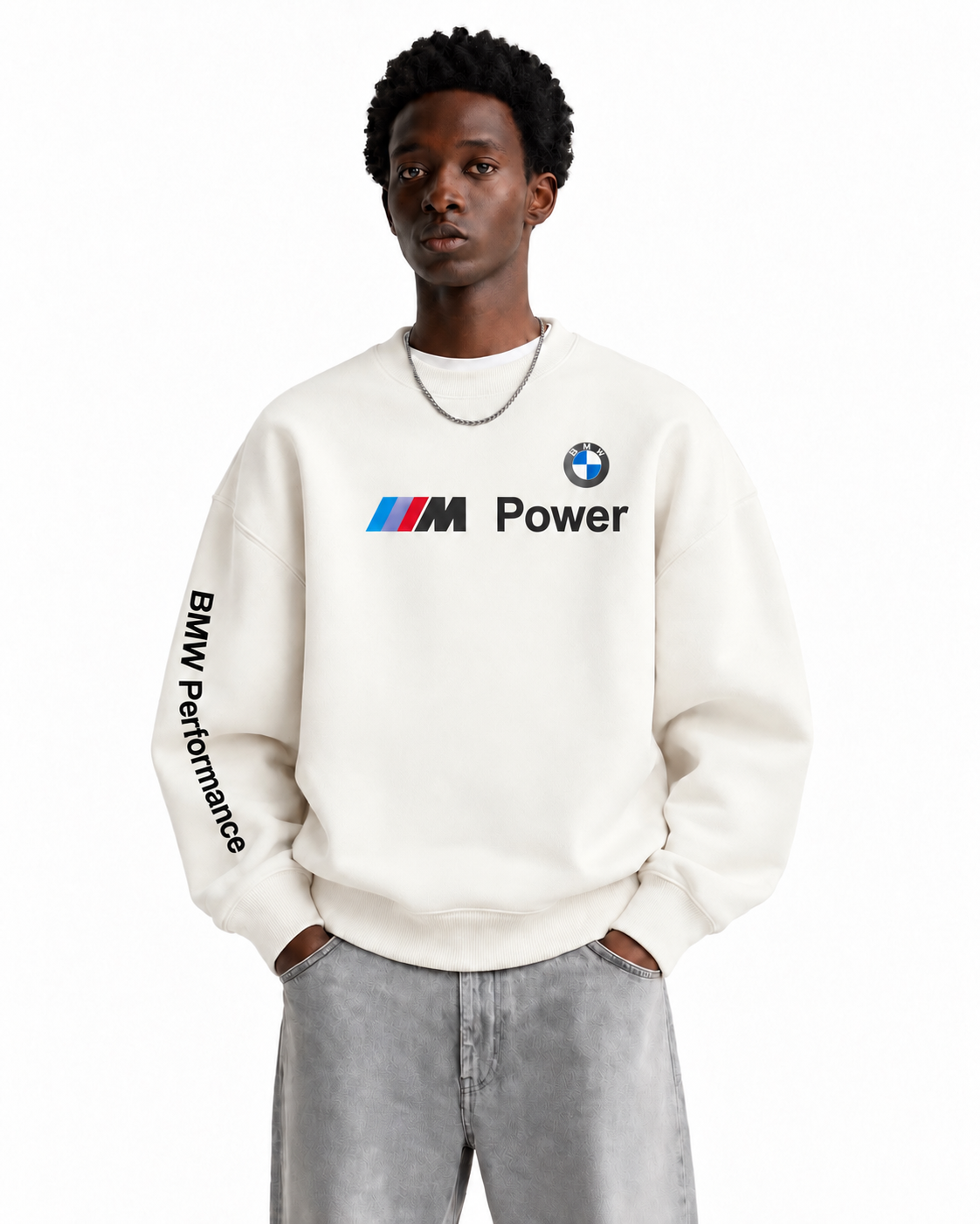BMW SWEATSHIRT ROUND- Relaxed Fit