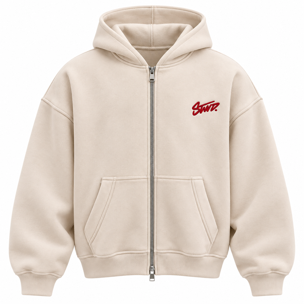 STWD Sweater ZipUp - Boxy Fit