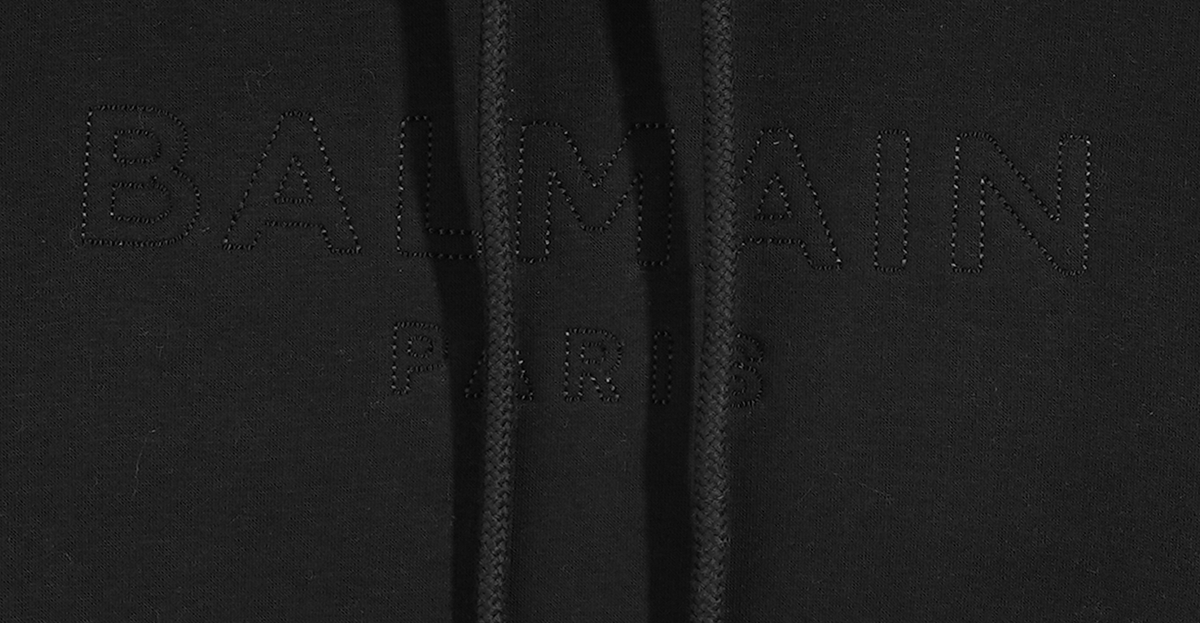 Balmain Paris Hoodie - Embroidered