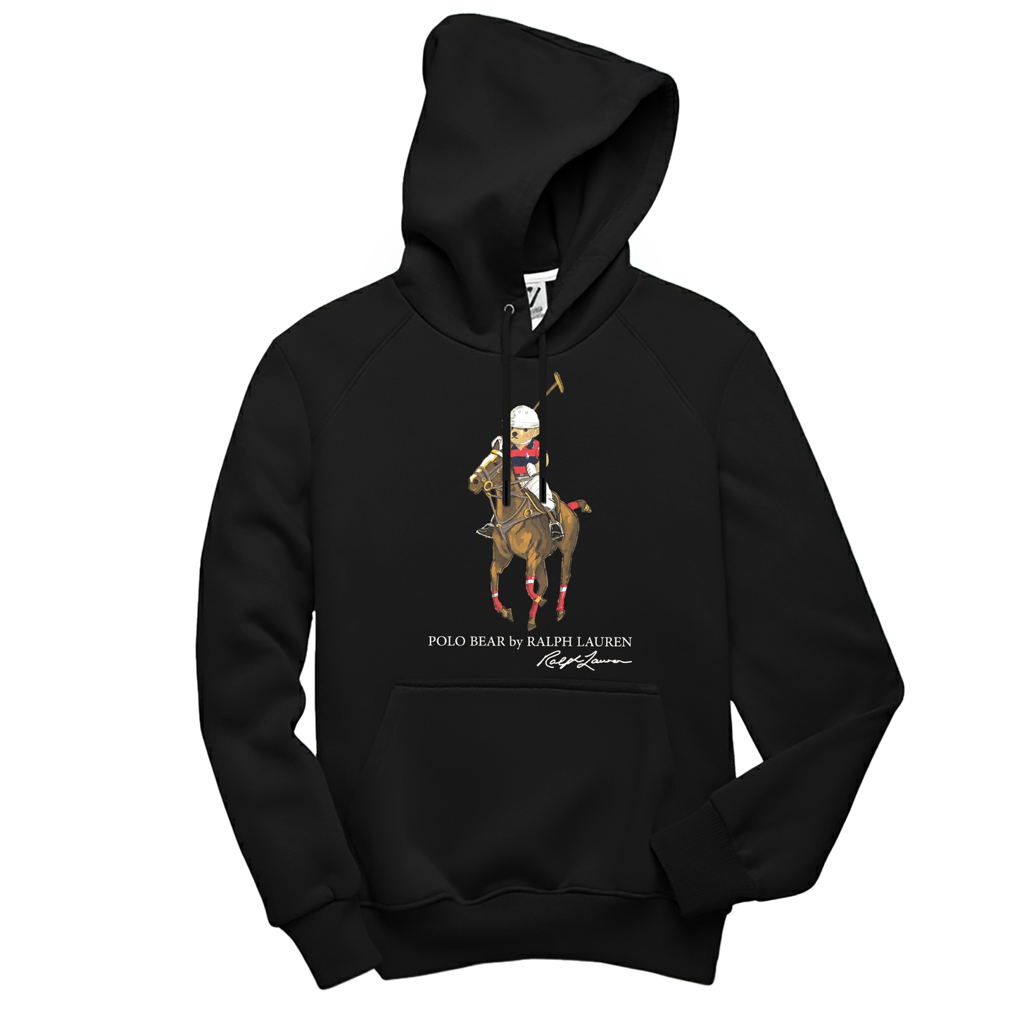 Polo Horse Hoodie - Basic Printed