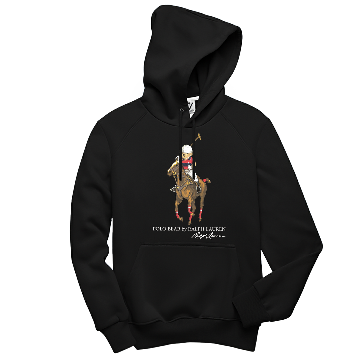 Polo Horse Hoodie - Basic Printed