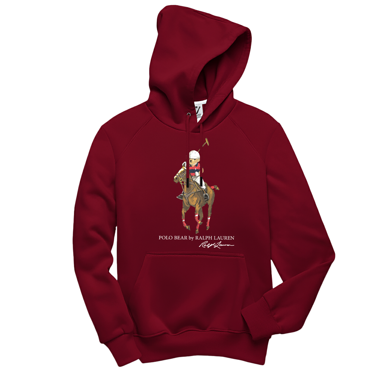 Polo Horse Hoodie - Basic Printed