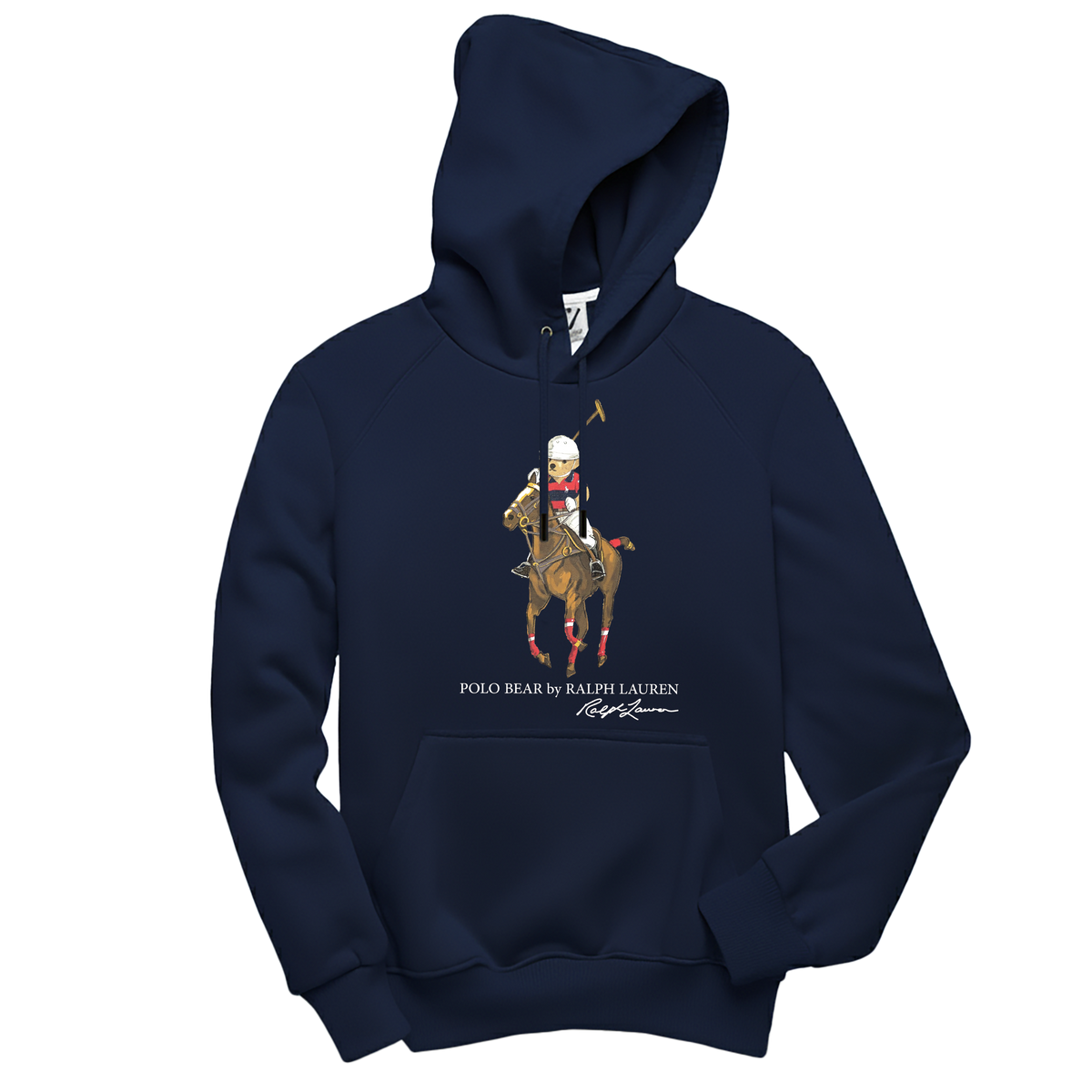 Polo Horse Hoodie - Basic Printed