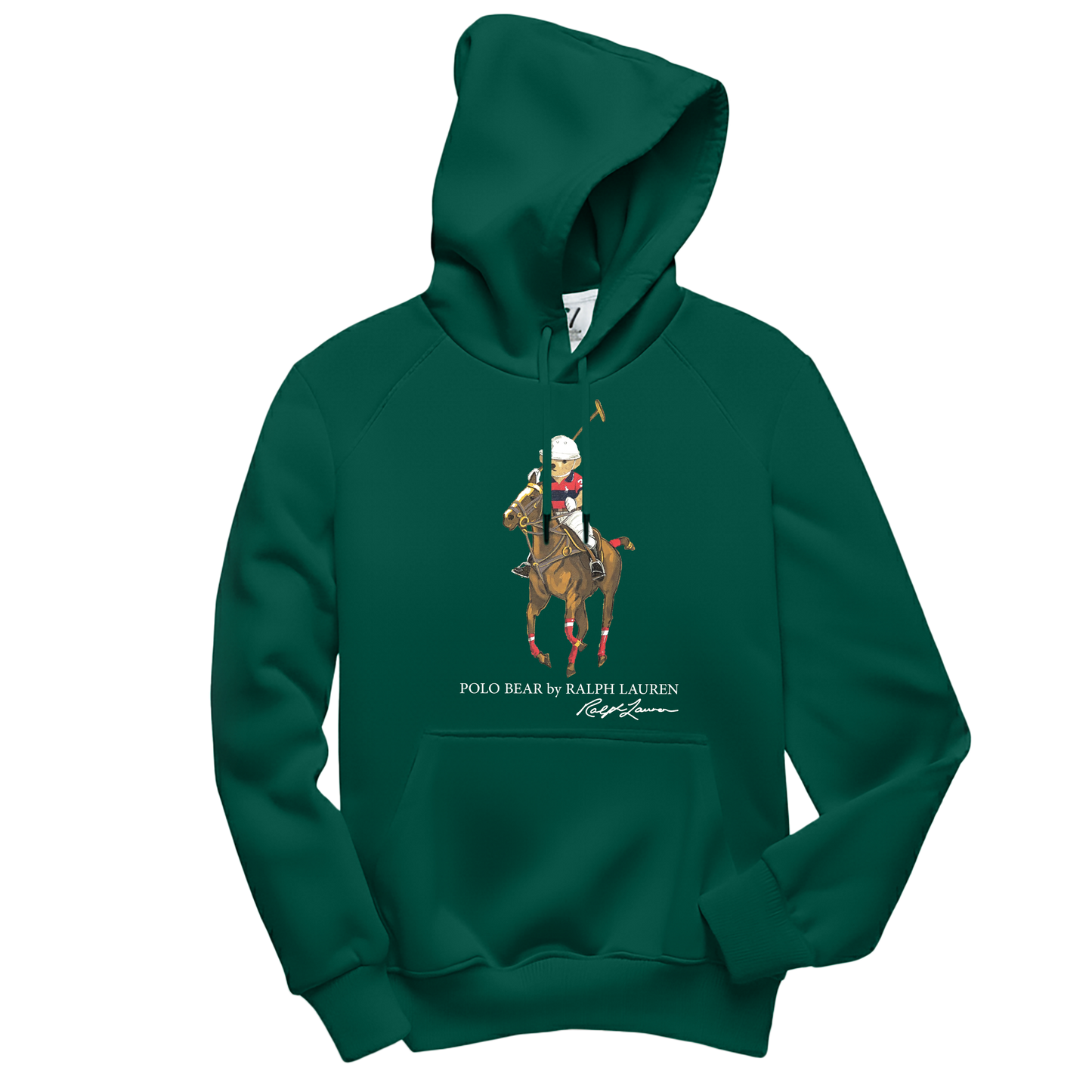Polo Horse Hoodie - Basic Printed