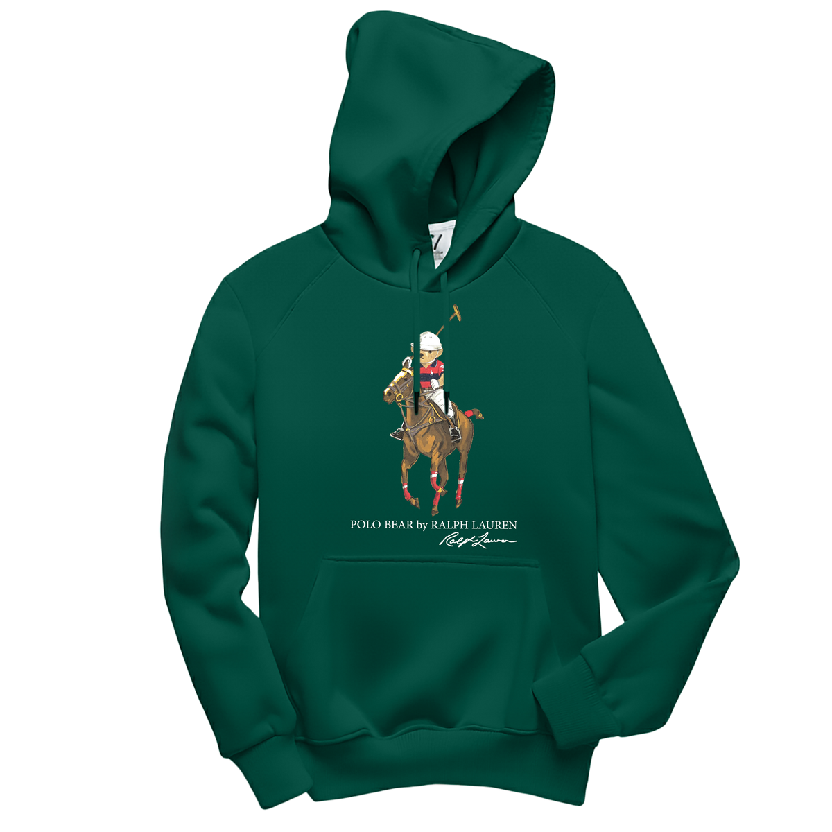 Polo Horse Hoodie - Basic Printed