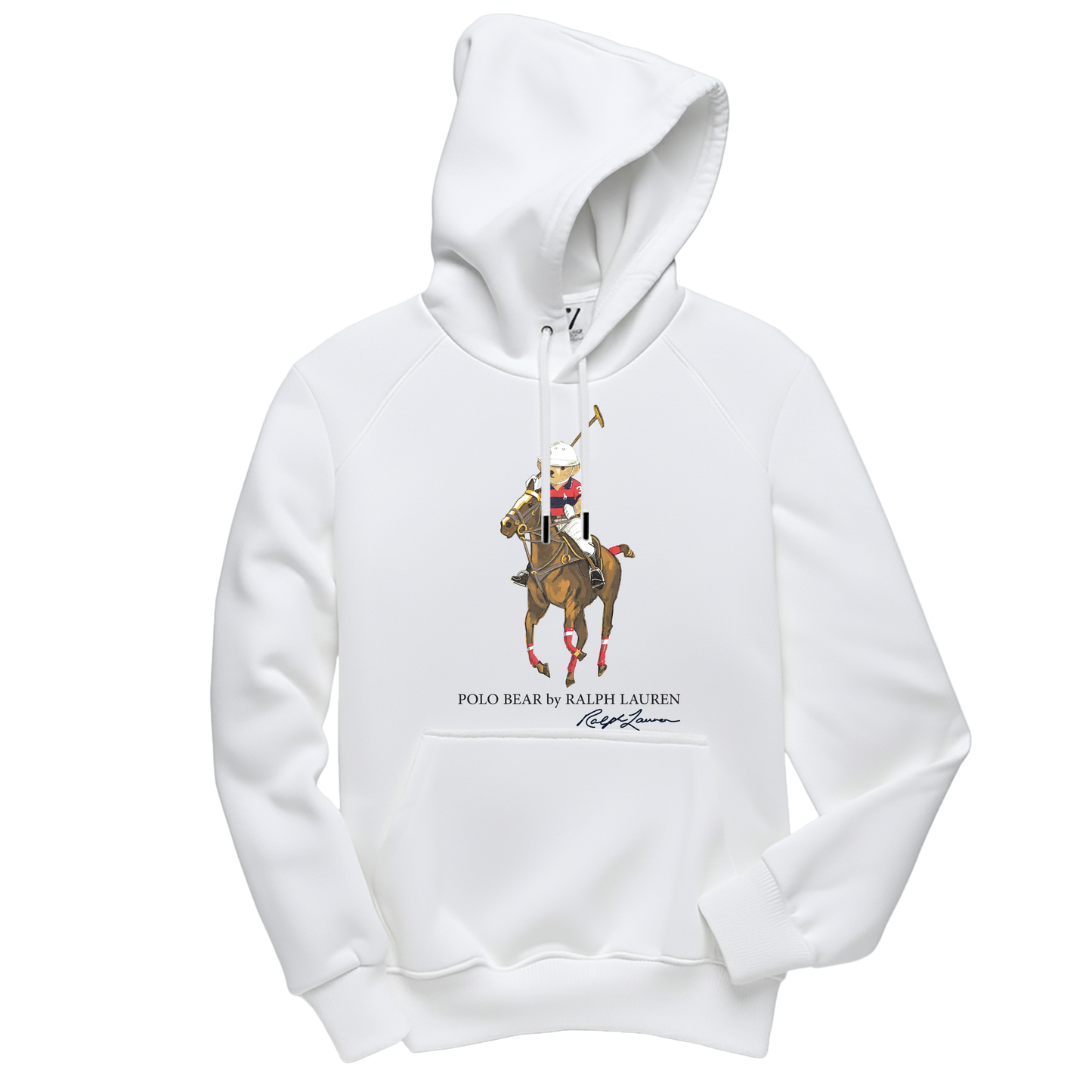 Polo Horse Hoodie - Basic Printed