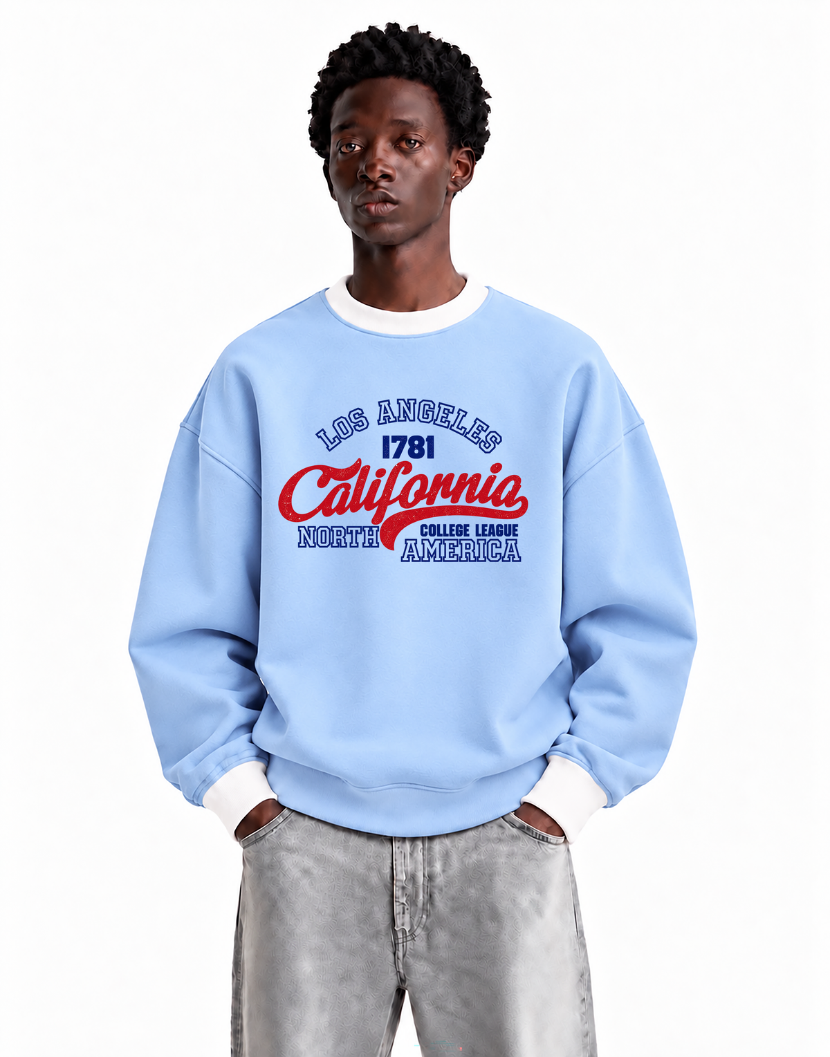 CALIFORNIA COLLEGE 1781  RINGER ROUND- Relaxed Fit