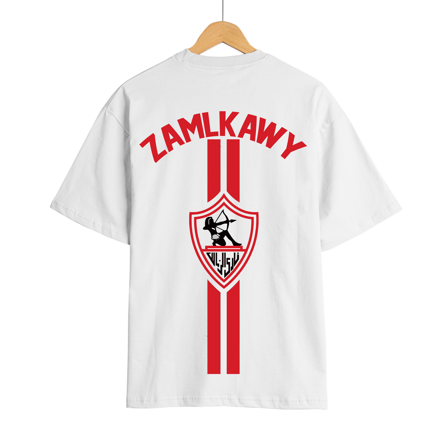 تي شرت اوفر سايز لمشجعي الزمالك