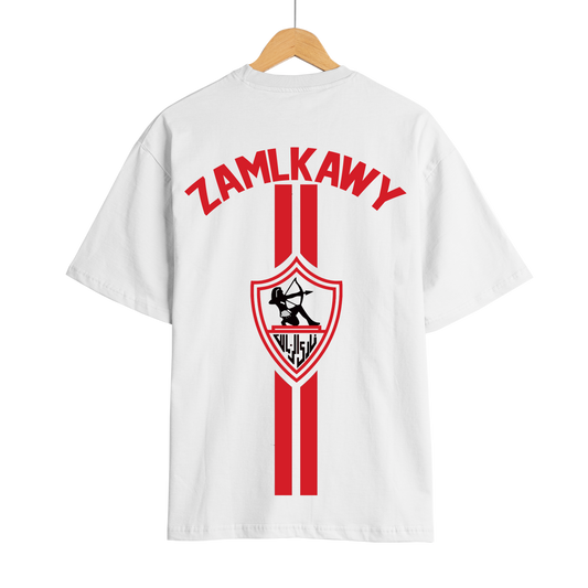 تي شرت اوفر سايز لمشجعي الزمالك