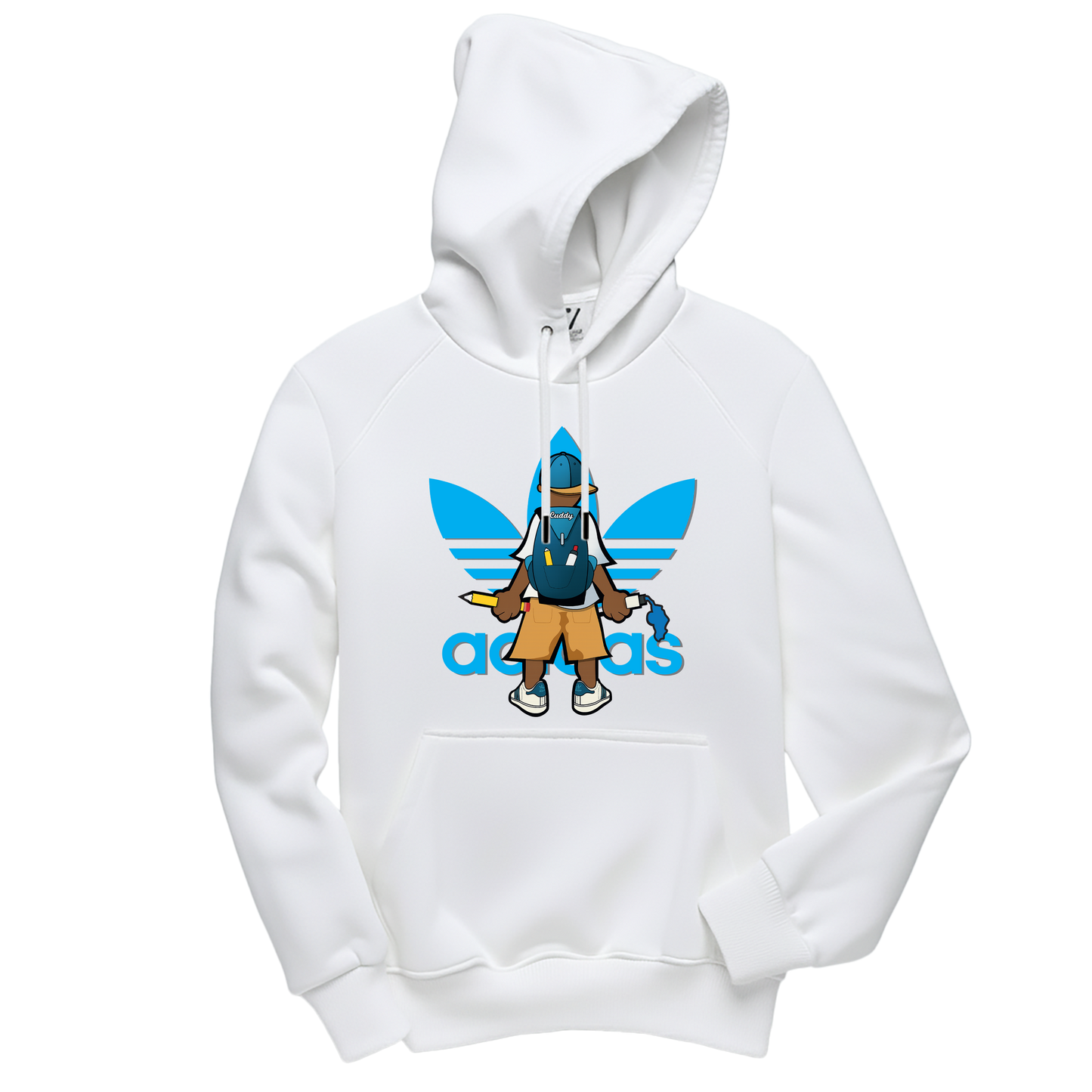 Adidas Blue - Basic Printed