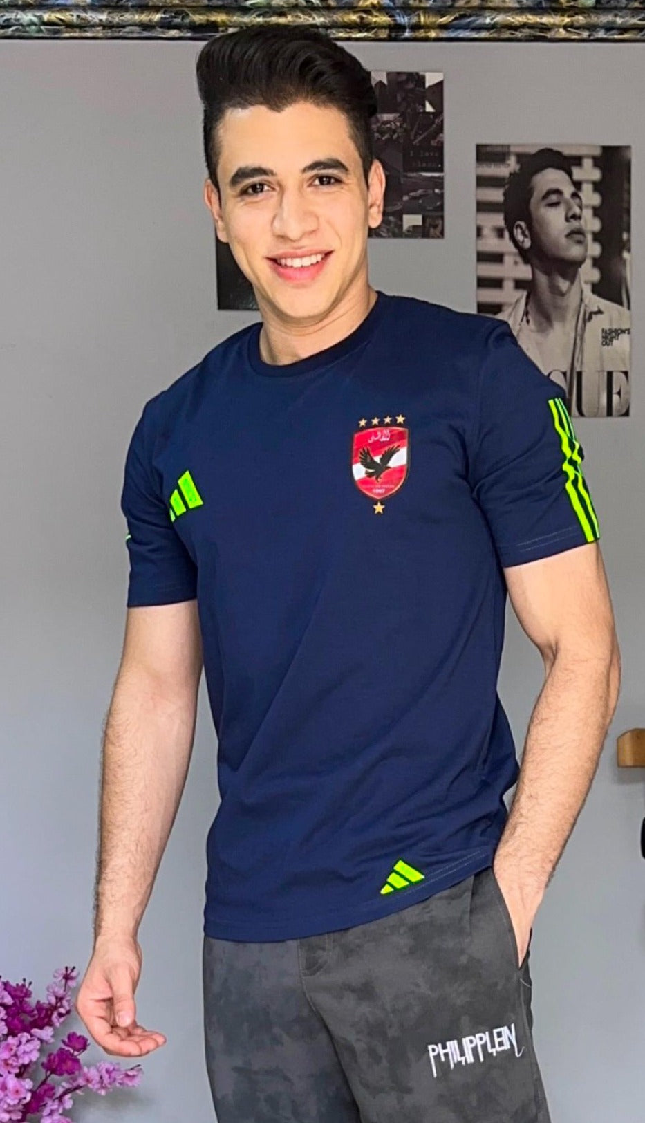تي شرت النادي الاهلي كاجوال