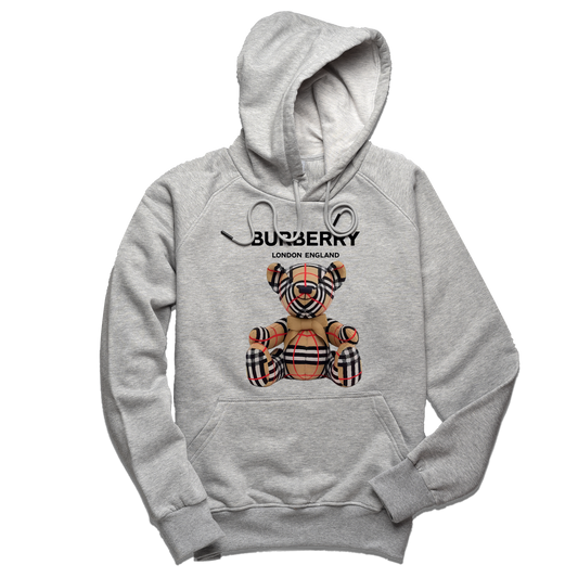 Burberry Bear Hoodie - Basic Printed