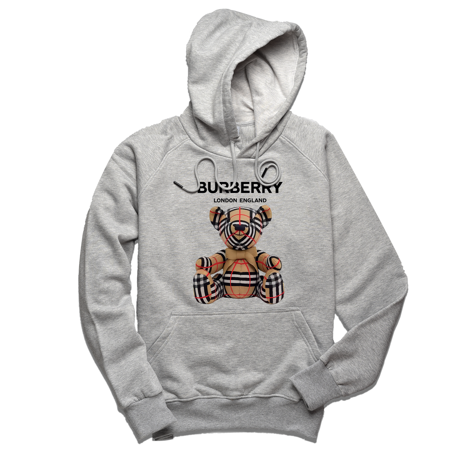 Burberry Bear Hoodie - Basic Printed