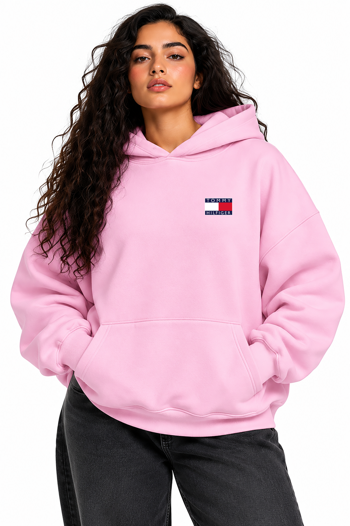 TOMMY JEANS LOGO -Oversize Hoodie