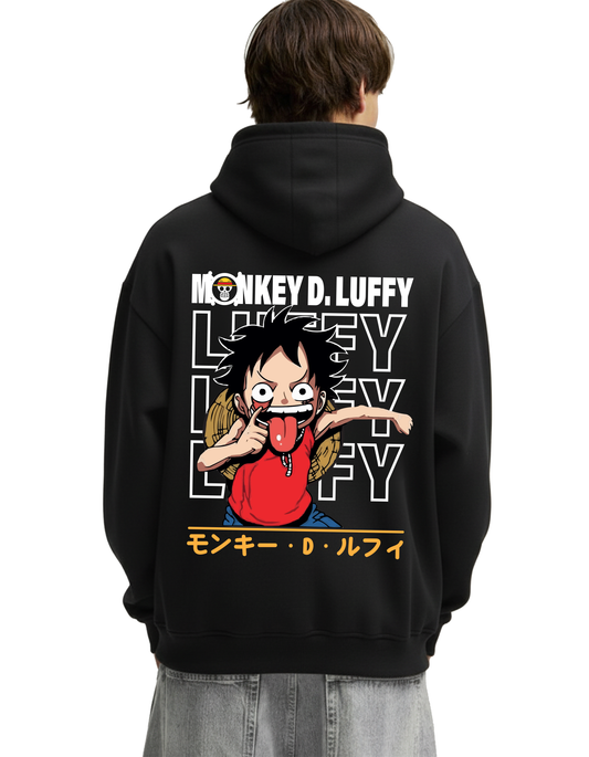 Luffy Hoodie - Oversize Printed