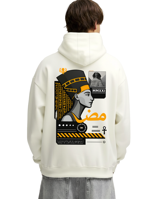 Nefertiti Hoodie - Oversize Printed