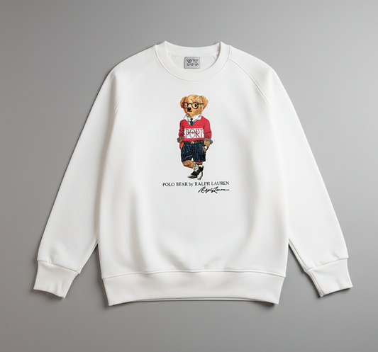 Polo Bear Round- Oversize Printed