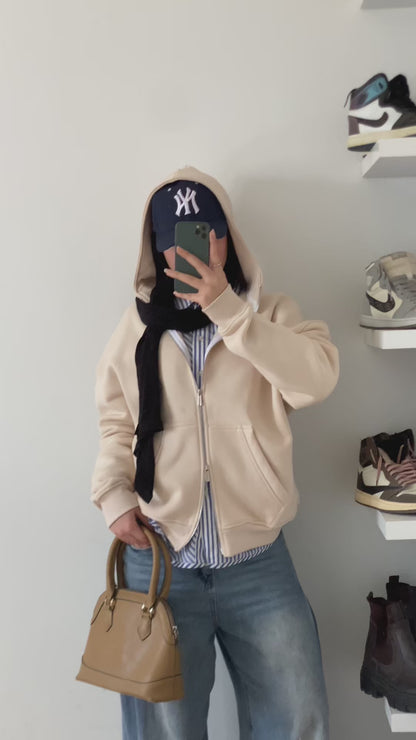 Sweater ZipUp - Boxy Fit