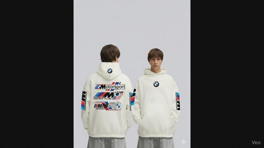 BMW Hoodie - Oversize Printed