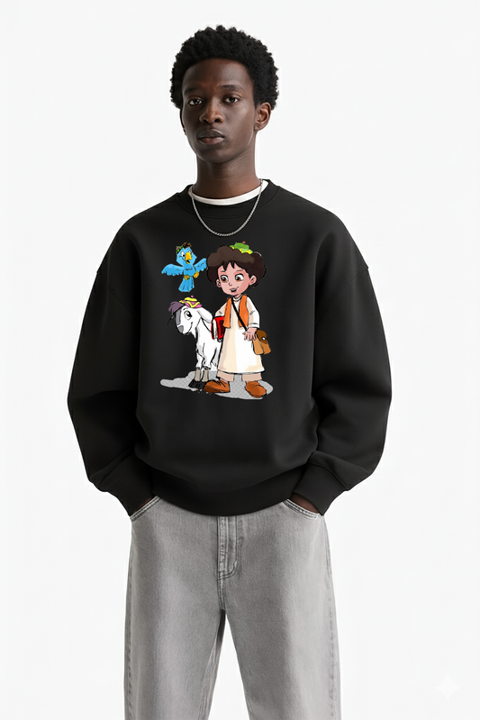 Ramadan Vibes Round- Relaxed Fit Printed