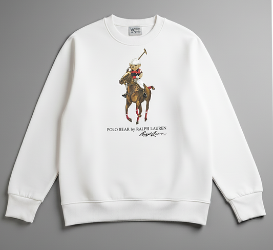 Polo Bear(H) Round- Oversize Printed