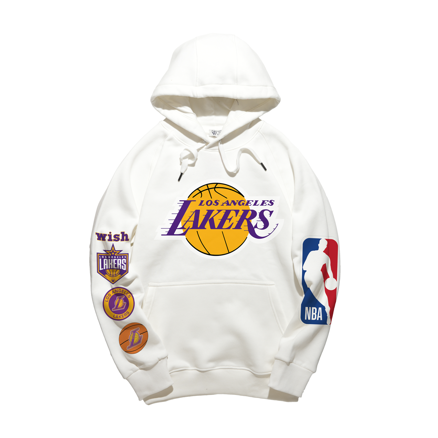 Los Angeles Lakers Hoodie Sleeve - printed